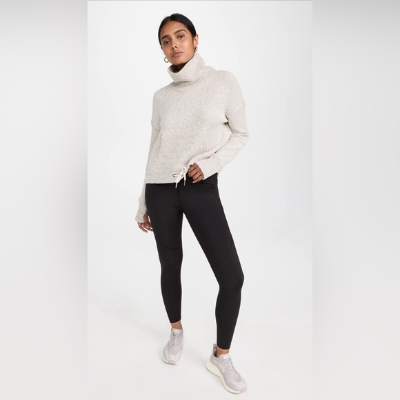 Sweaty Betty Bouclé Funnel Neck Sweatshirt Size Medium - Picture 6 of 11